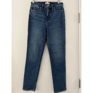 NWOT Madewell Perfect Vintage Jeans 28T - Manorford Wash / Straight Leg